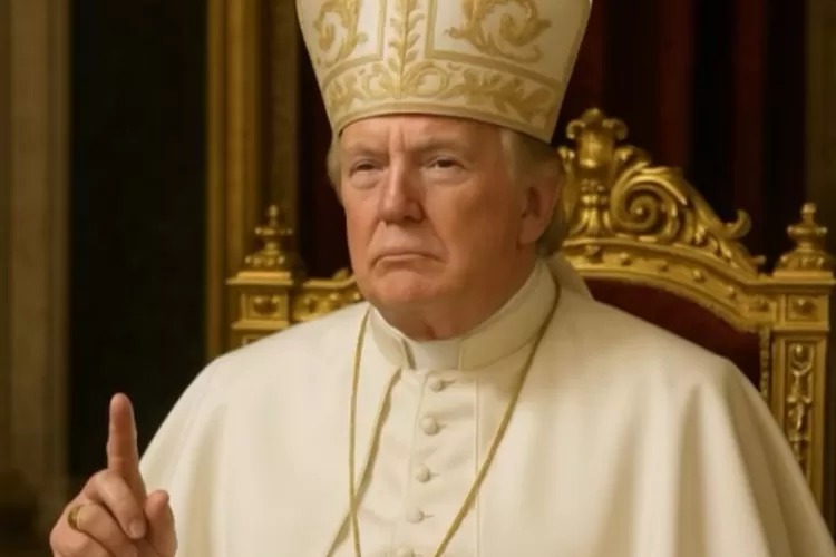 Donald Trump Tuai Kecaman Usai Unggah Foto Parodi Jadi Paus 